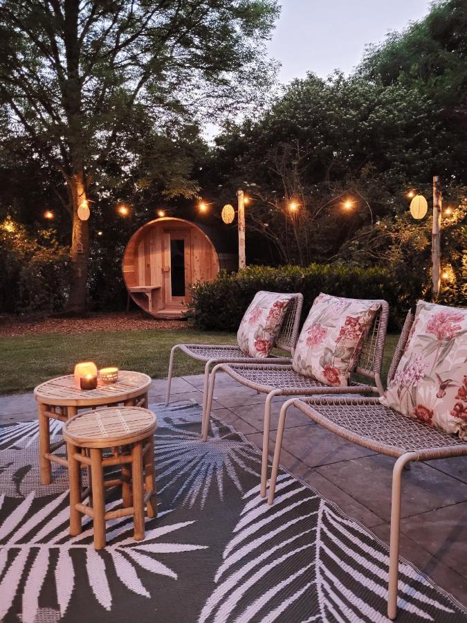 Bohemian Wellness Met Hottub & Sauna Ewijk Exteriér fotografie